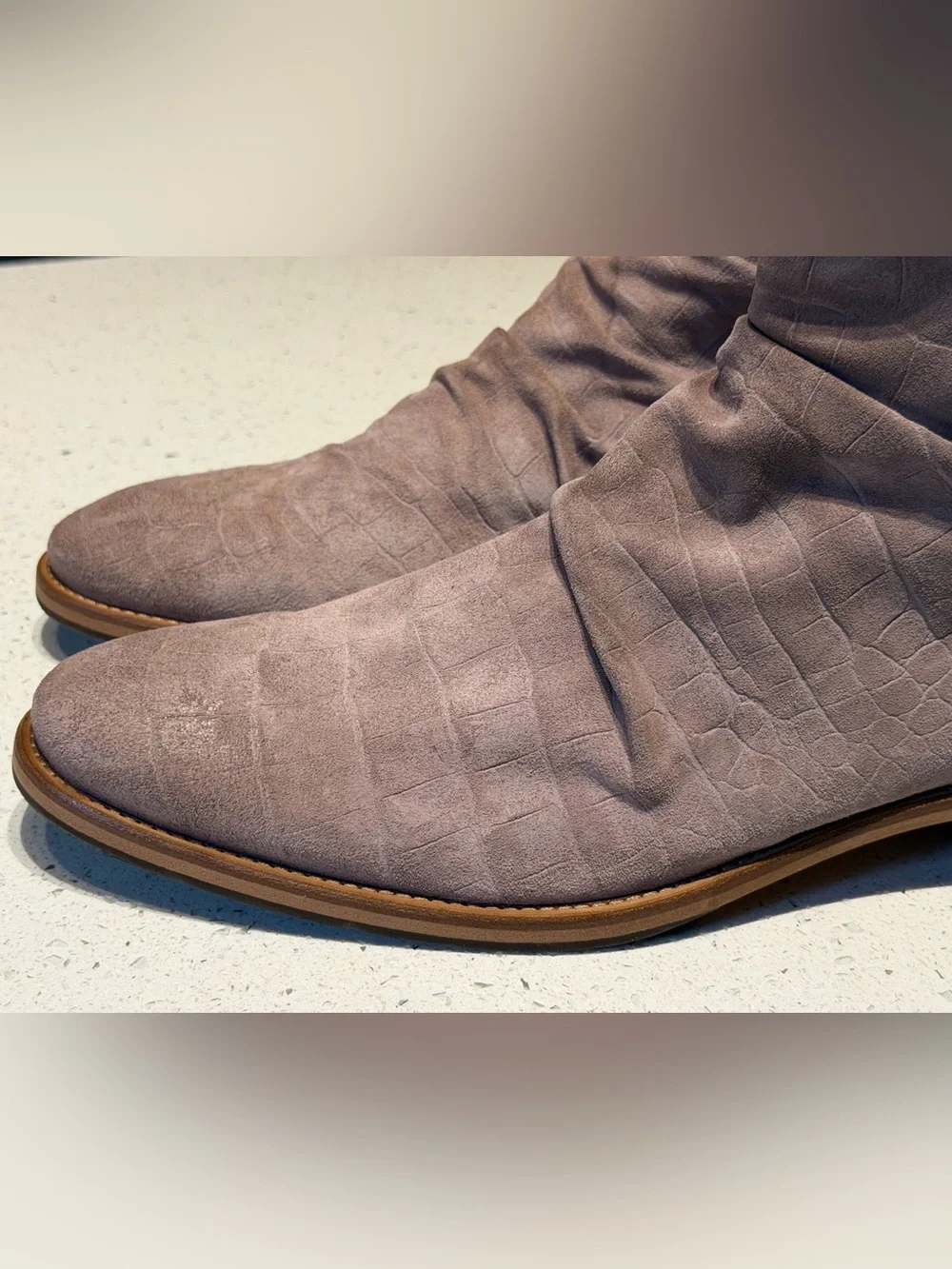 John Varvatos Morrison Suede Ankle Boots